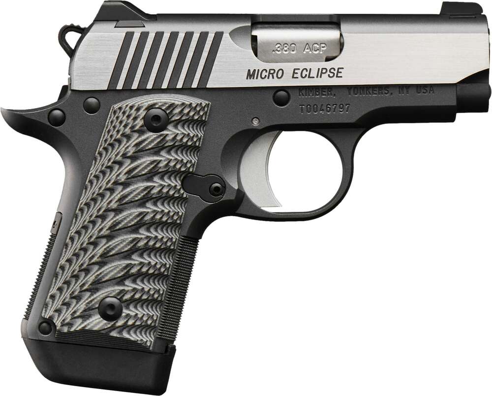 Handguns Kimber America Micro Eclipse 380ACP MICRO ECLIPSE 380ACP 2.75" NS • 